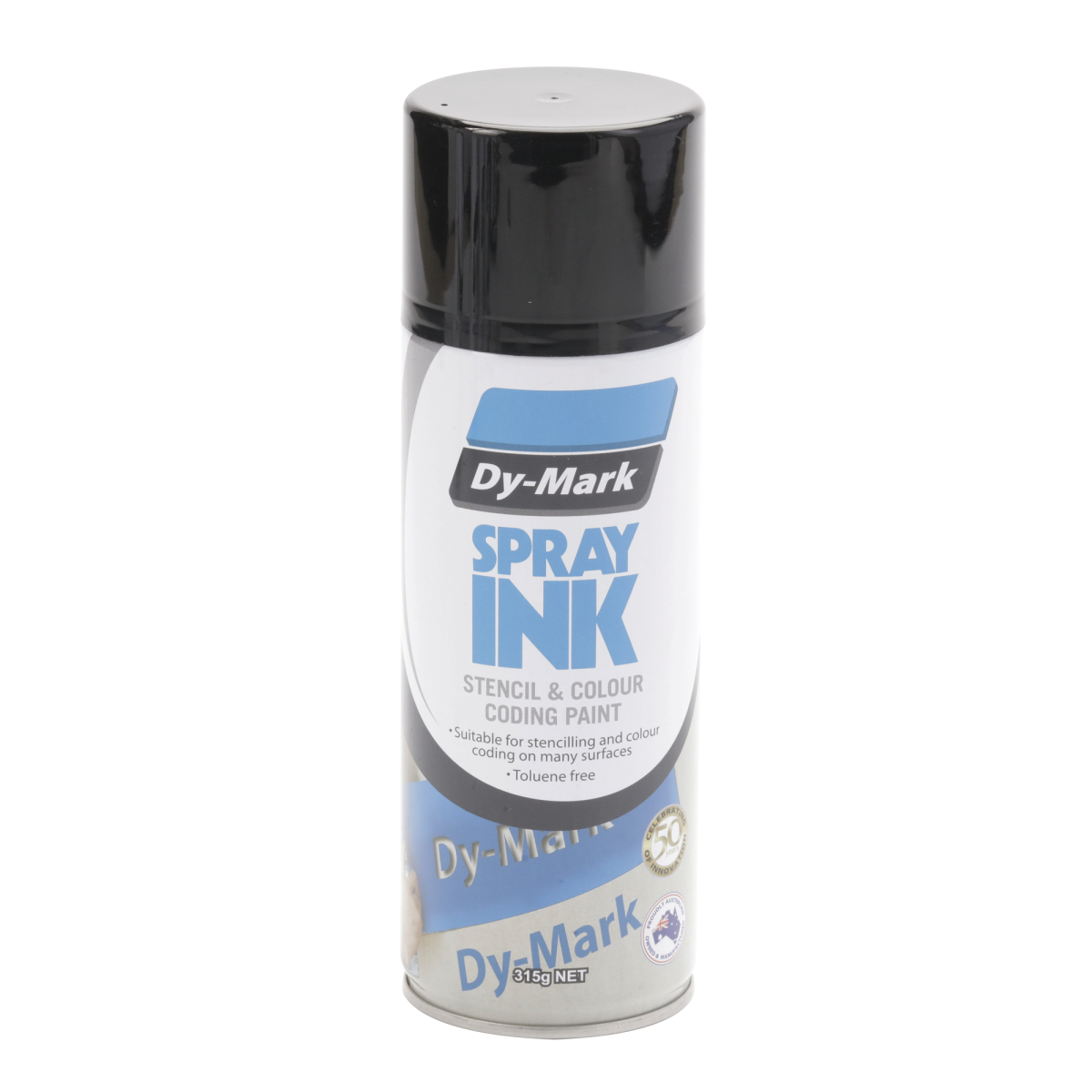 Stencil Spray Aerosol Black Leader Products